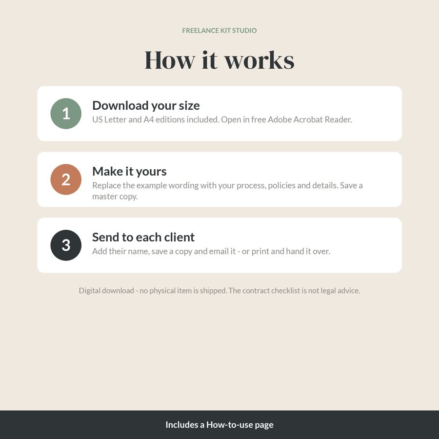 Client Onboarding Pack – how it works